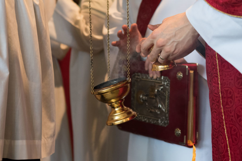 Incense in Anglican church