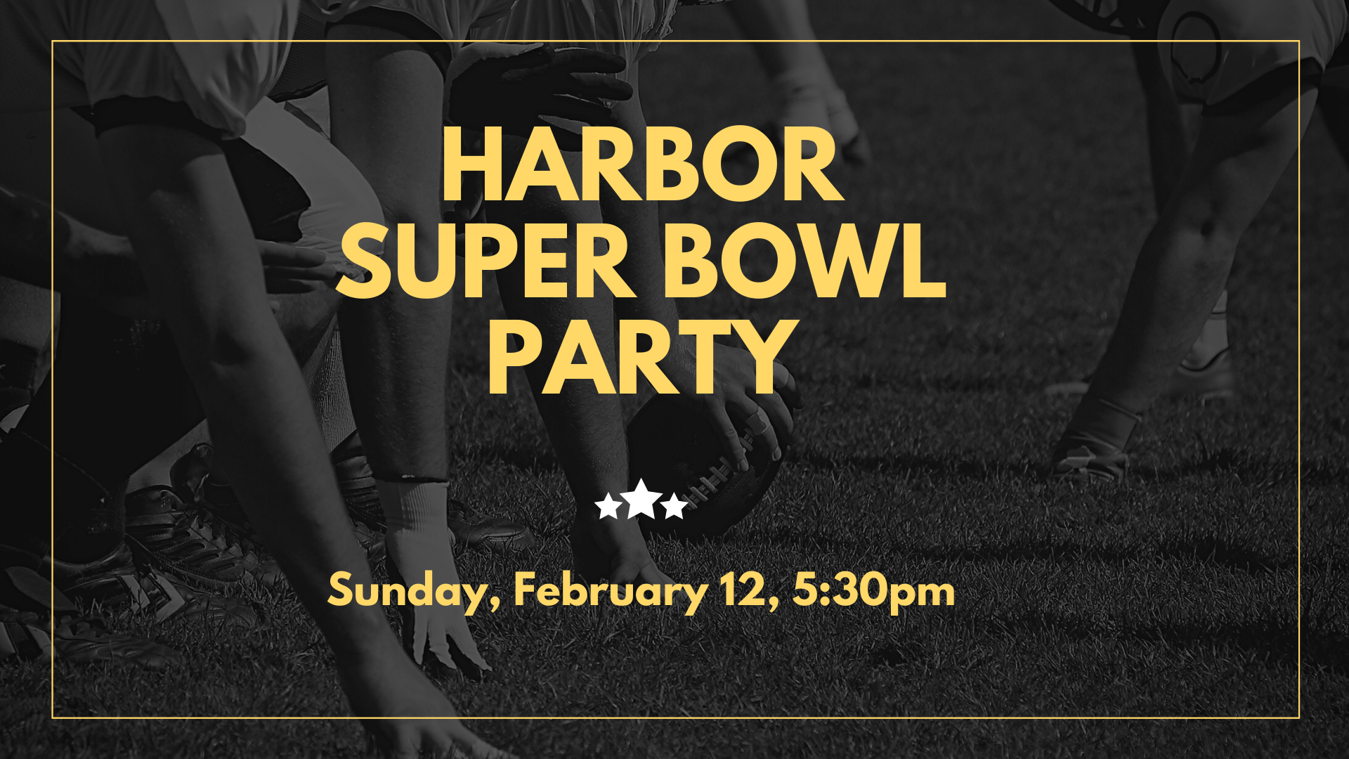 SUPER-BOWL PARTY 2023 - Sunday 12th February.